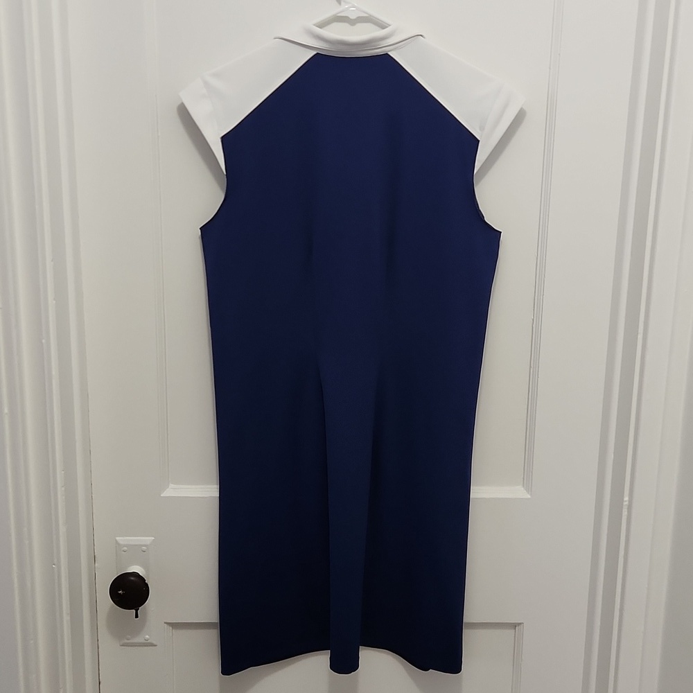 SanSoleil Women's 1/4 Zip Golf Dress Size Medium - Picture 3 of 7